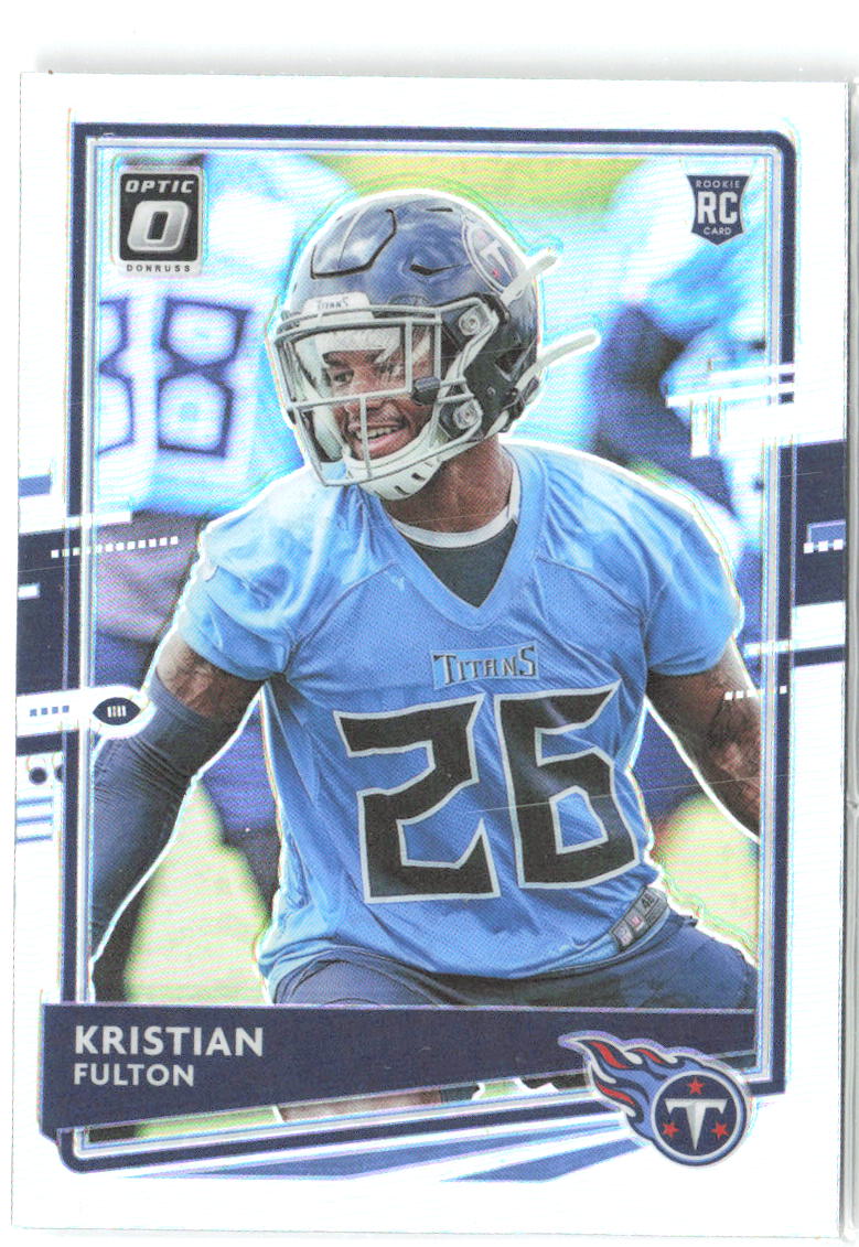Kristian Fulton Donruss Optic - Holo 109 2020 Tennessee Titans