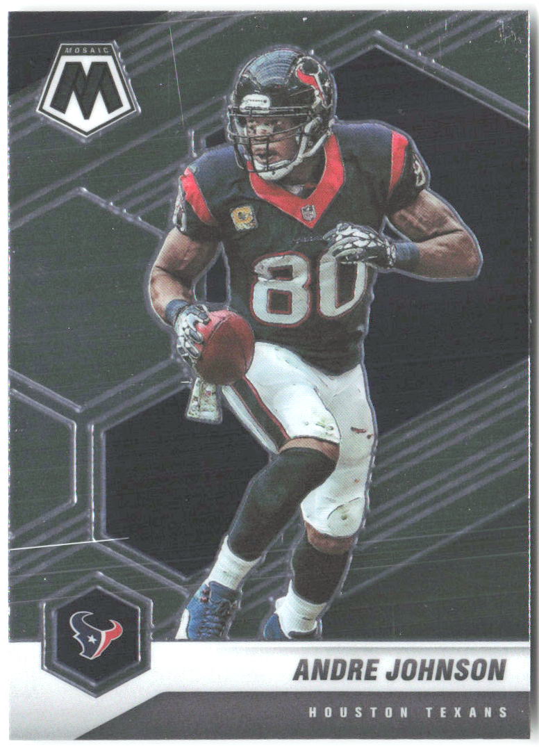Andre Johnson Panini Mosaic 89 2021 Houston Texans