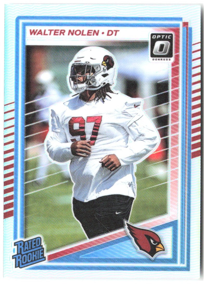 Walter Nolen Donruss Optic - Holo 276 2025 Arizona Cardinals