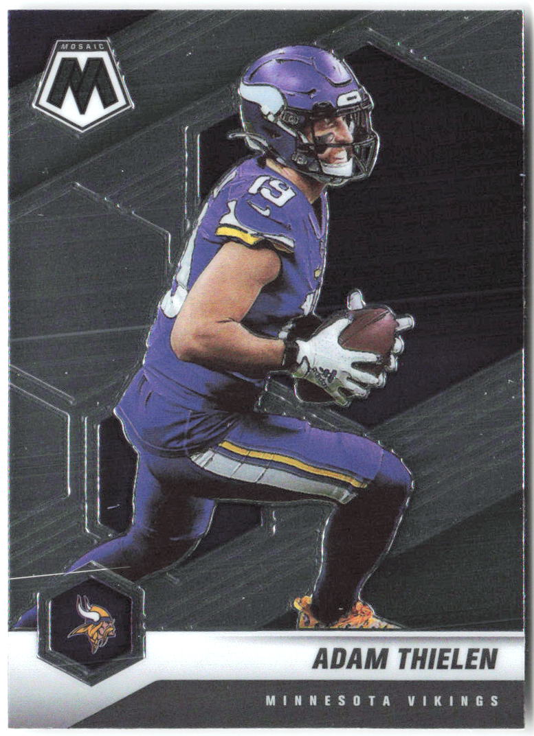Adam Thielen Panini Mosaic 133 2021 Minnesota Vikings