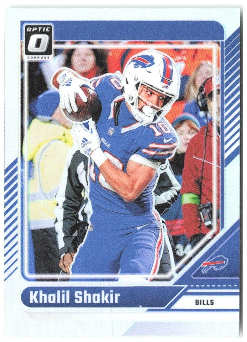 Khalil Shakir Donruss Optic - Holo 23 2024 Buffalo Bills