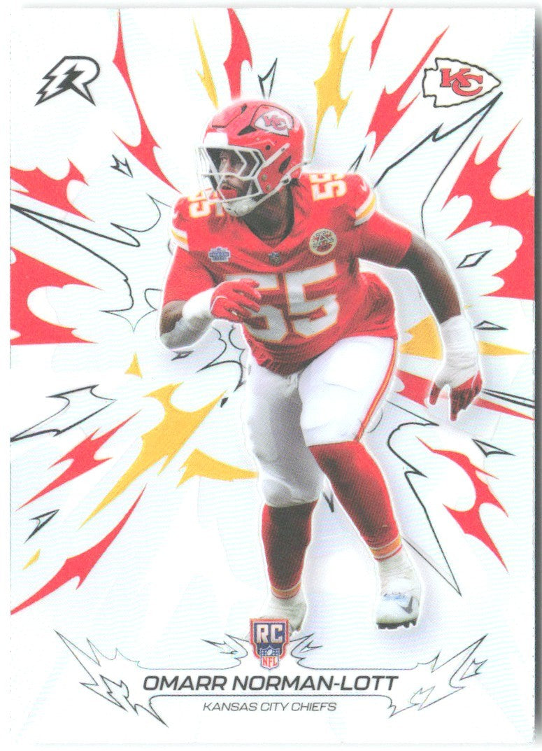 Omarr Norman-Lott Topps Resurgence - Refractor 146 2025 Kansas City Chiefs