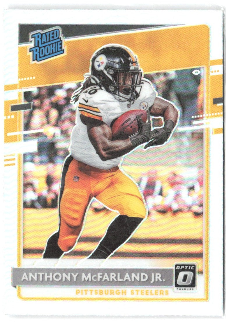 Anthony McFarland Jr. Donruss Optic - Holo 191 2020 Pittsburgh Steelers