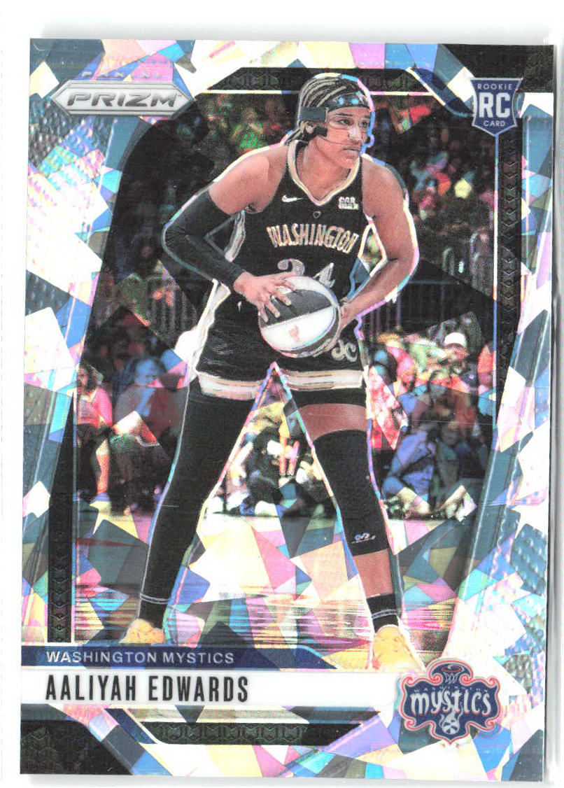 Aaliyah Edwards Panini Prizm WNBA - Ice Prizms 70 2024 Washington Mystics
