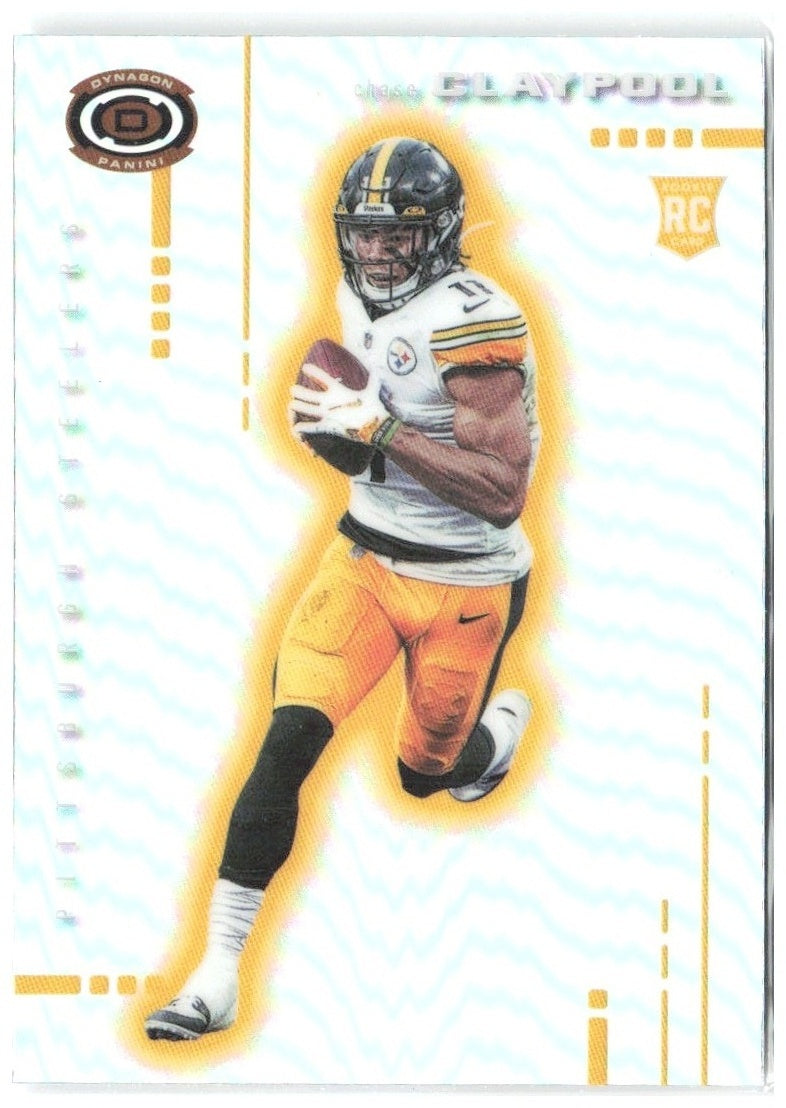Chase Claypool Chronicles - Dynagon Rookies Silver D-13 2020 Pittsburgh Steelers