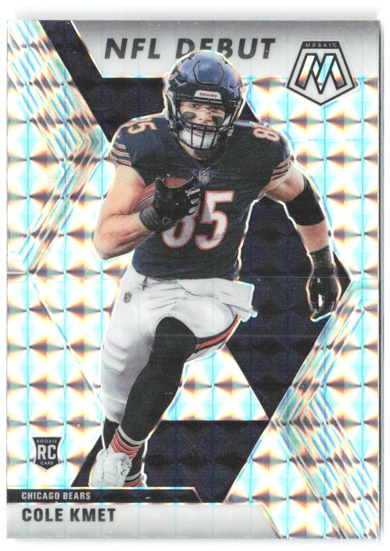 Cole Kmet Panini Mosaic - Prizm 273 2020 Chicago Bears