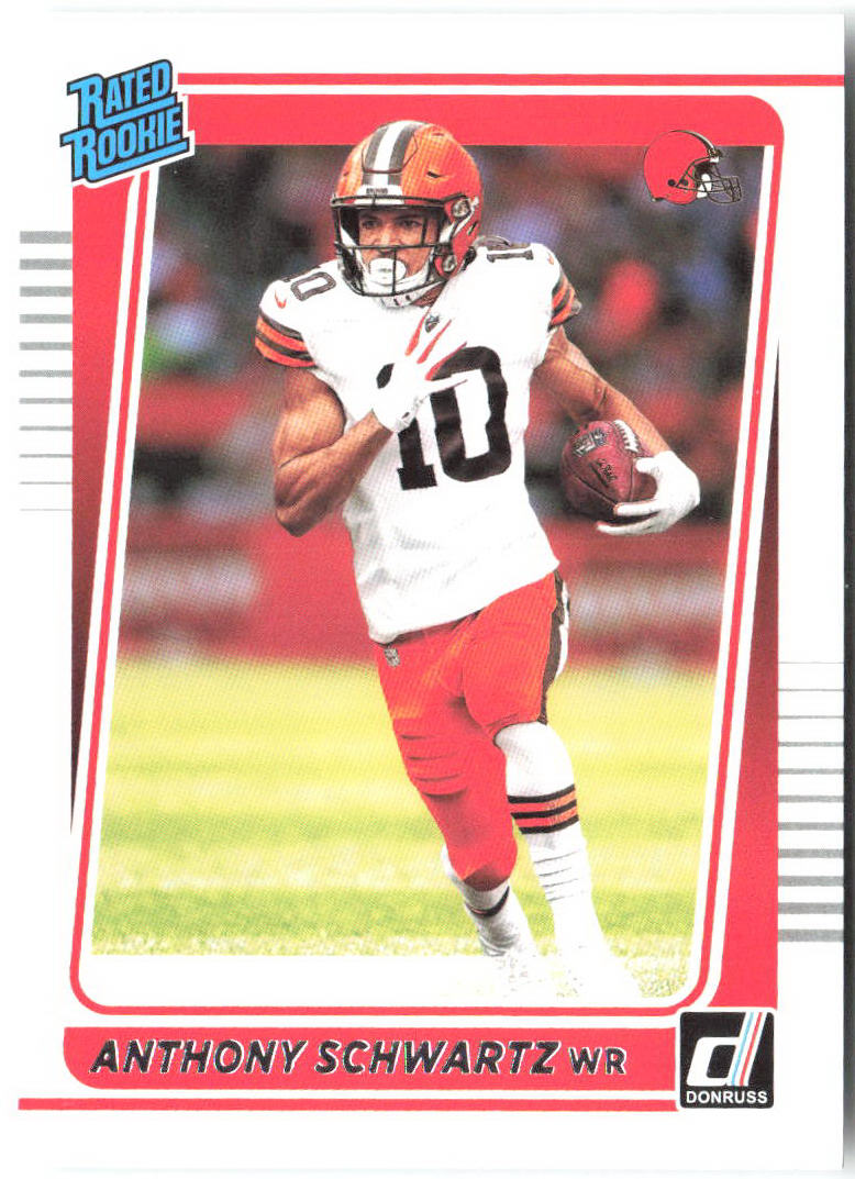 Anthony Schwartz Donruss 282 2021 Cleveland Browns RC