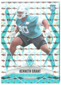 Kenneth Grant Panini Phoenix - Silver Pyramids Prizm 223 2025 Miami Dolphins