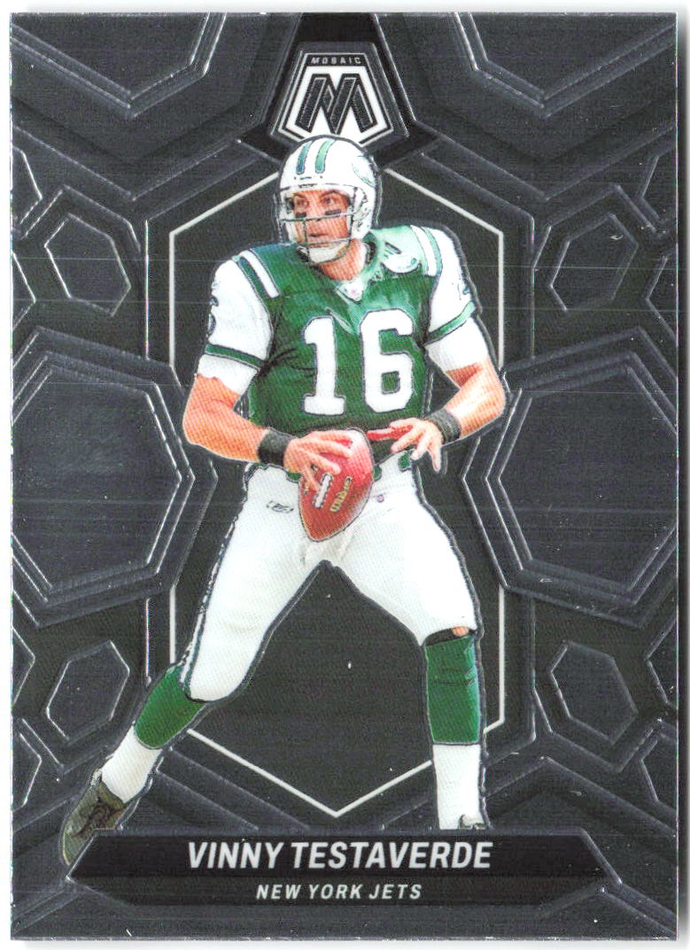 Vinny Testaverde Panini Mosaic 243 2024 New York Jets