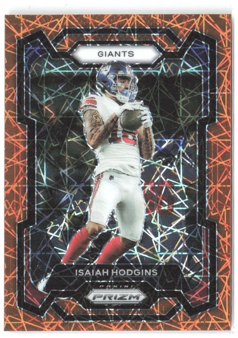 Isaiah Hodgins Panini Prizm - Lazer 223 2023 New York Giants