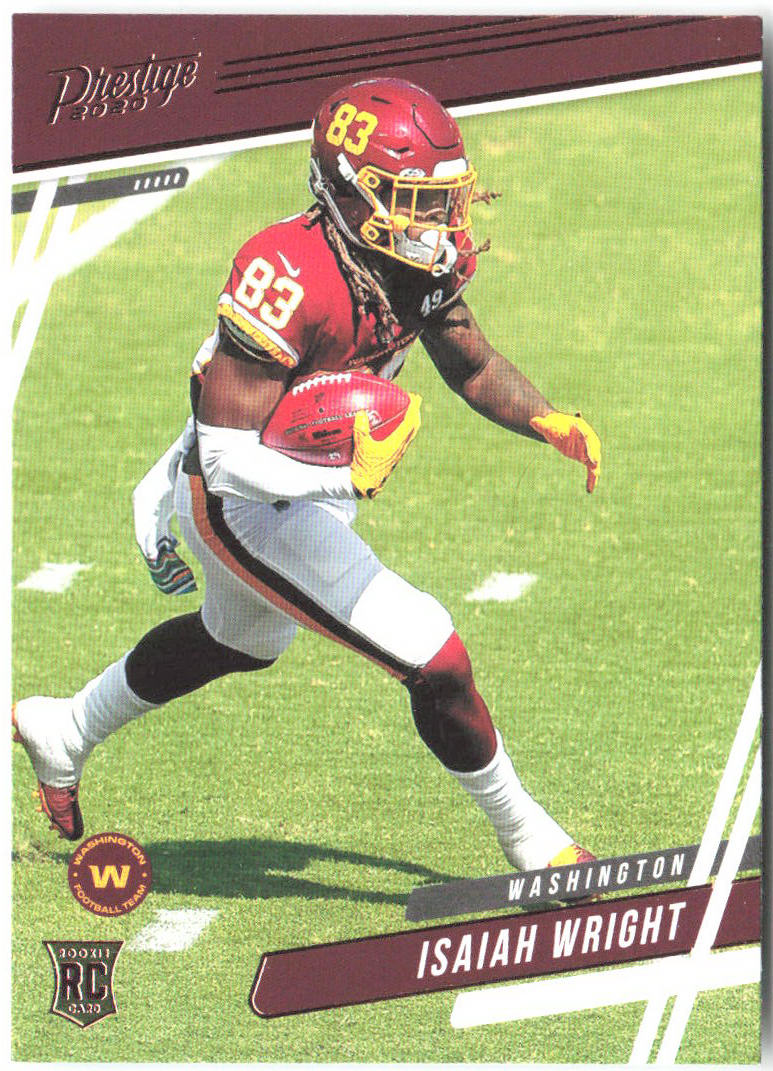 Isaiah Wright Panini Chronicles - Prestige Rookies Update 316 2020