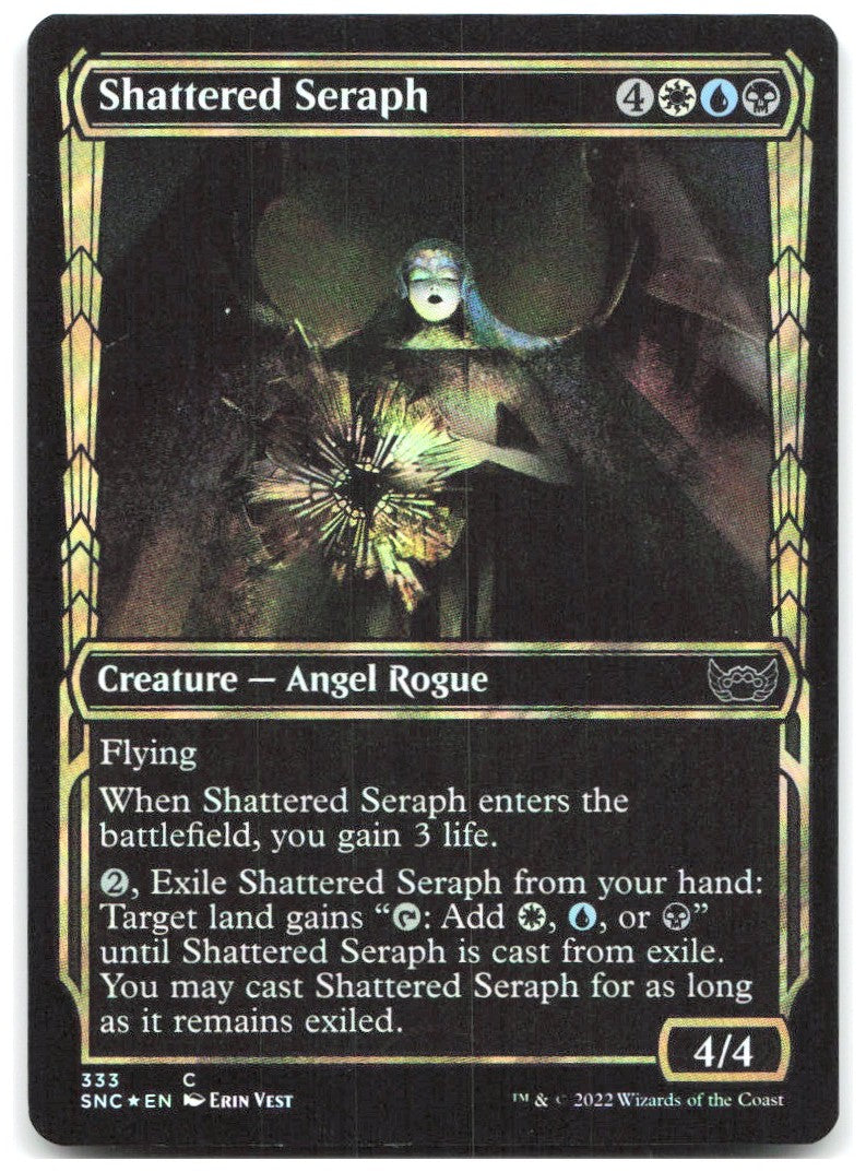 Shattered Seraph Showcase Foil C Streets of New Capenna 333 NM Erin Vest