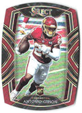 Antonio Gibson Panini Select Red Prizm Die Cut 272 2020 Washington Football Team
