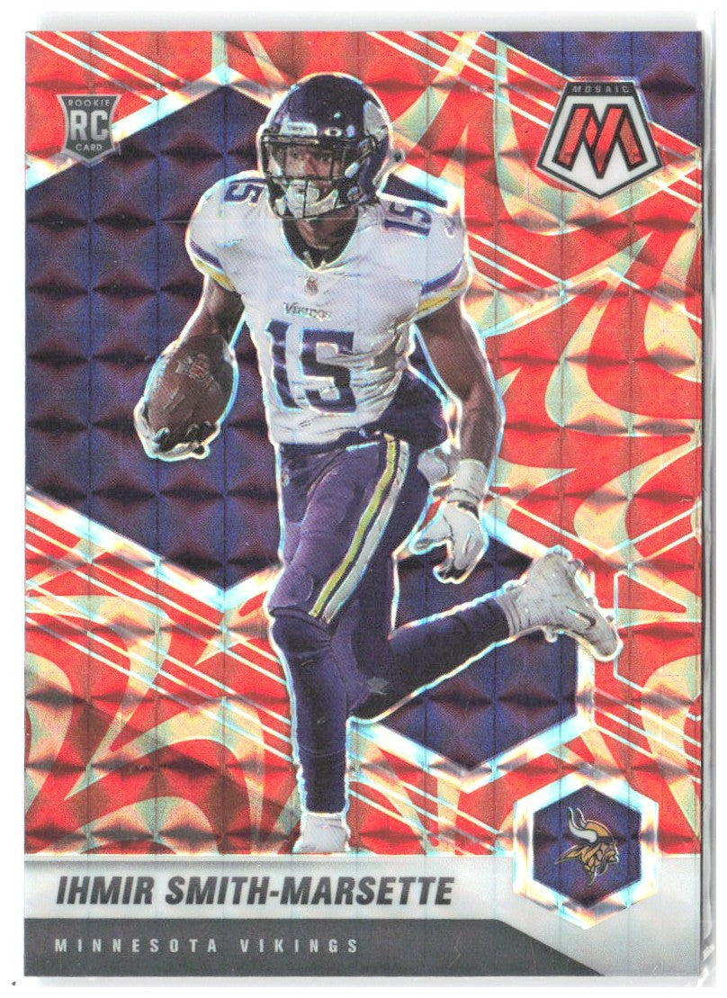 Ihmir Smith-Marsette Mosaic - Prizm Reactive Orange 342 2021 Minnesota Vikings
