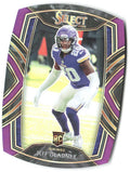 Jeff Gladney Panini Select - Purple Prizm Die Cut 293 2020 Minnesota Vikings