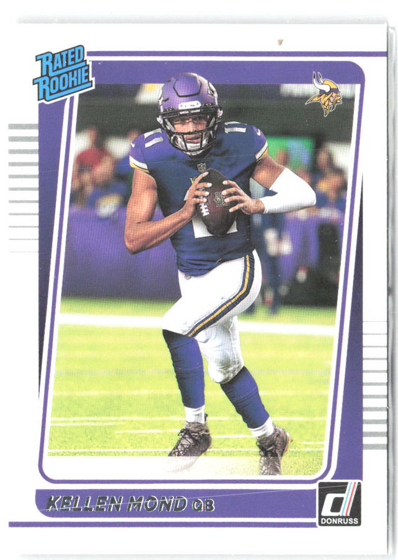 Kellen Mond Donruss 256 2021 Minnesota Vikings RC