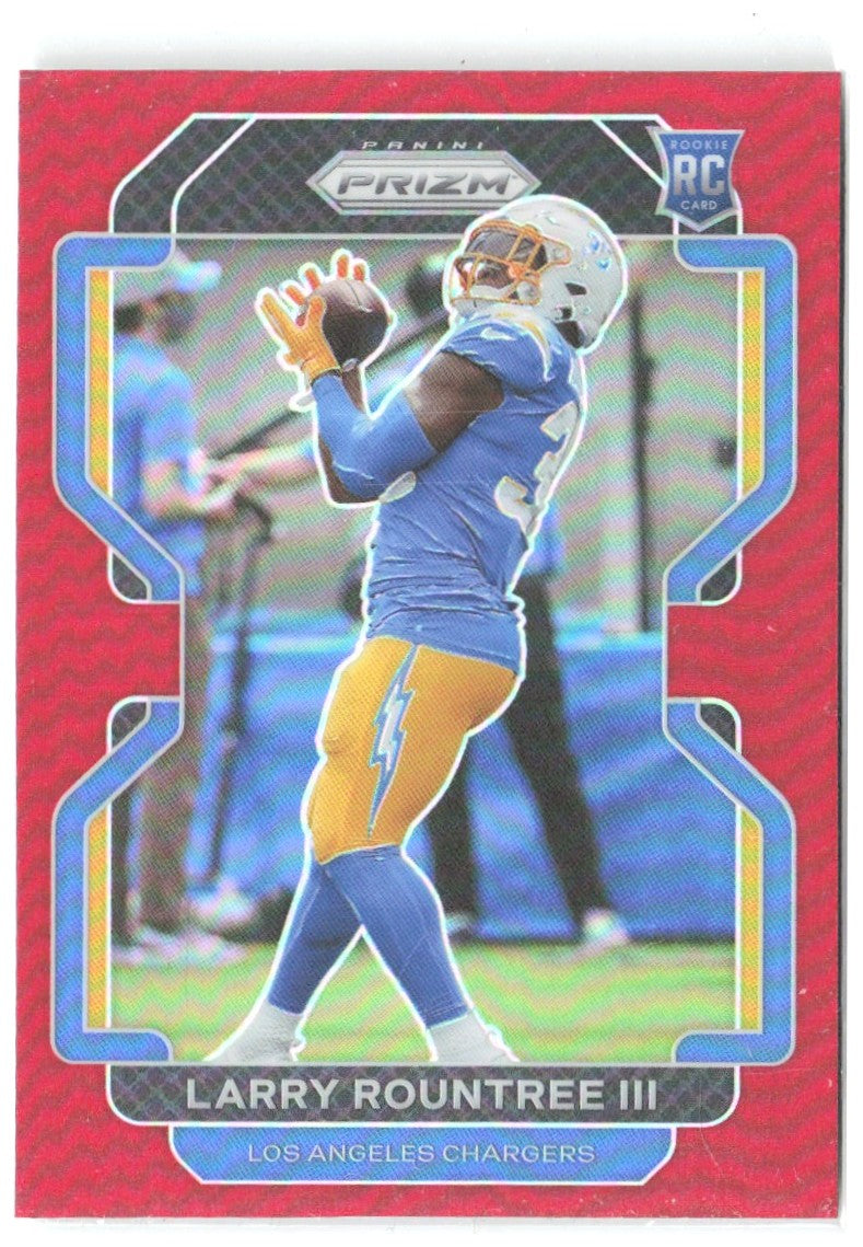 Larry Rountree III Panini Prizm - Red 401 2021 Los Angeles Chargers