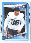 Andres Borregales Donruss Optic - Holo 287 2025 New England Patriots