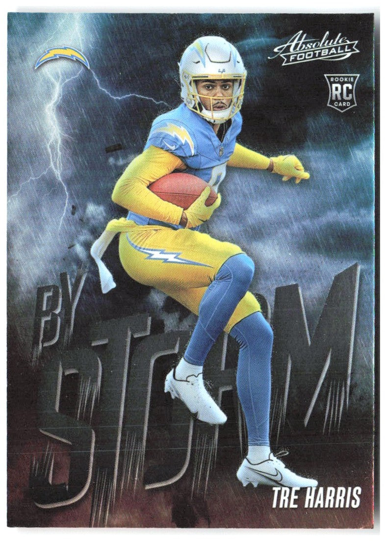 Tre Harris Panini Absolute - By Storm 18 2025 Los Angeles Chargers