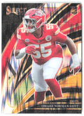Omarr Norman-Lott Select - Black and Red Prizm Shock 208 2025 Kansas City Chiefs