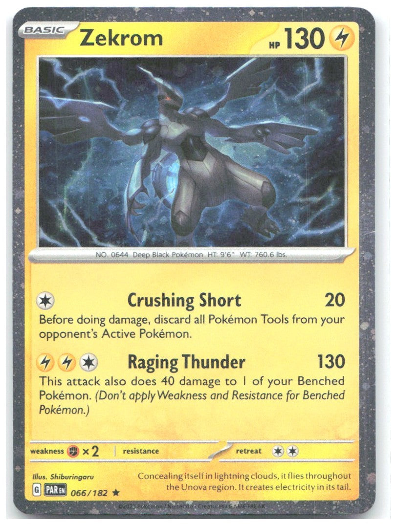 Zekrom Cosmos Holo Holo Rare Miscellaneous Cards & Products 066/182 NM