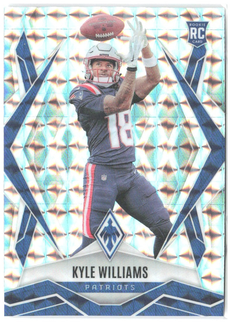 Kyle Williams Panini Phoenix - Silver Prizm 163 2025 New England Patriots