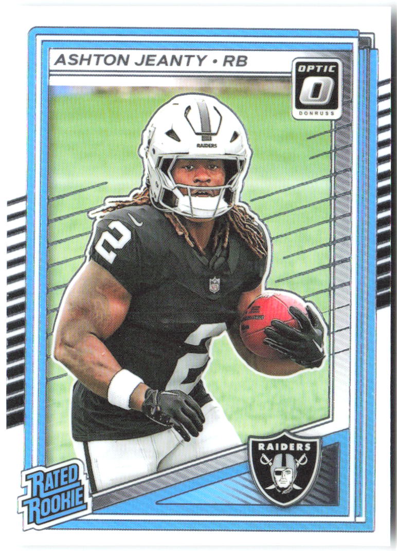Ashton Jeanty Donruss 305 2025 Las Vegas Raiders RC