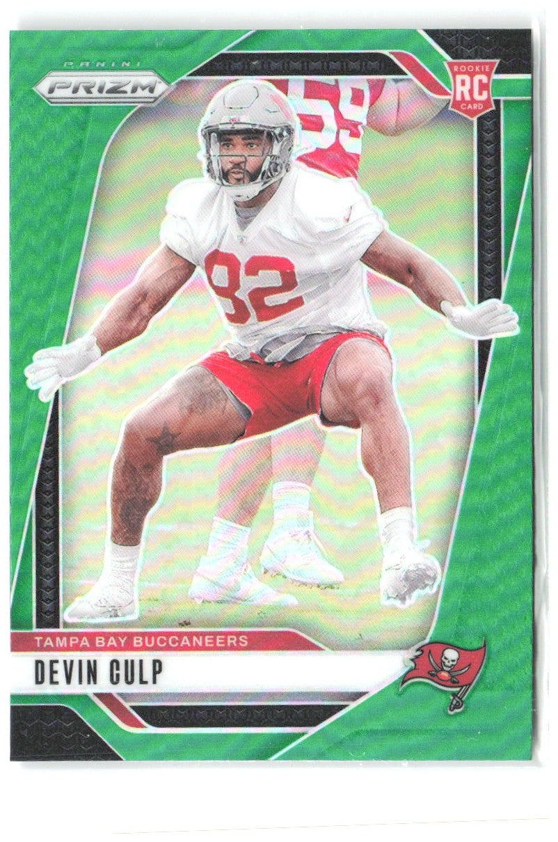 Devin Culp Panini Prizm - Green 326 2024 Tampa Bay Buccaneers
