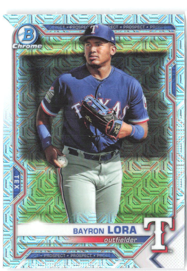 Bayron Lora Chrome Prospects Mojo Refractors Bowman BCP-139 NM