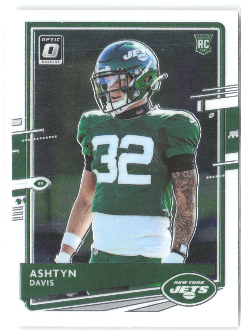 Ashtyn Davis Donruss Optic 145 2020 New York Jets RC