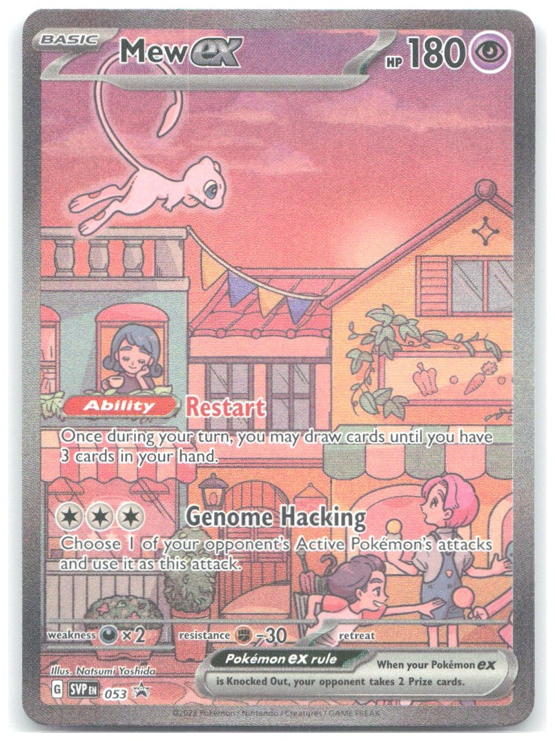 Mew ex Holo Promo SV Scarlet & Violet Promo Cards 053 NM Natsumi Yoshido