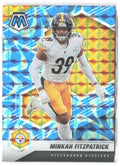 Minkah Fitzpatrick Mosaic - Prizm Reactive Blue 171 2021 Pittsburgh Steelers