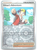 Ethan's Adventure Reverse Holo SV10 Destined Rivals 165/182 NM AYUMI ODASHIMA