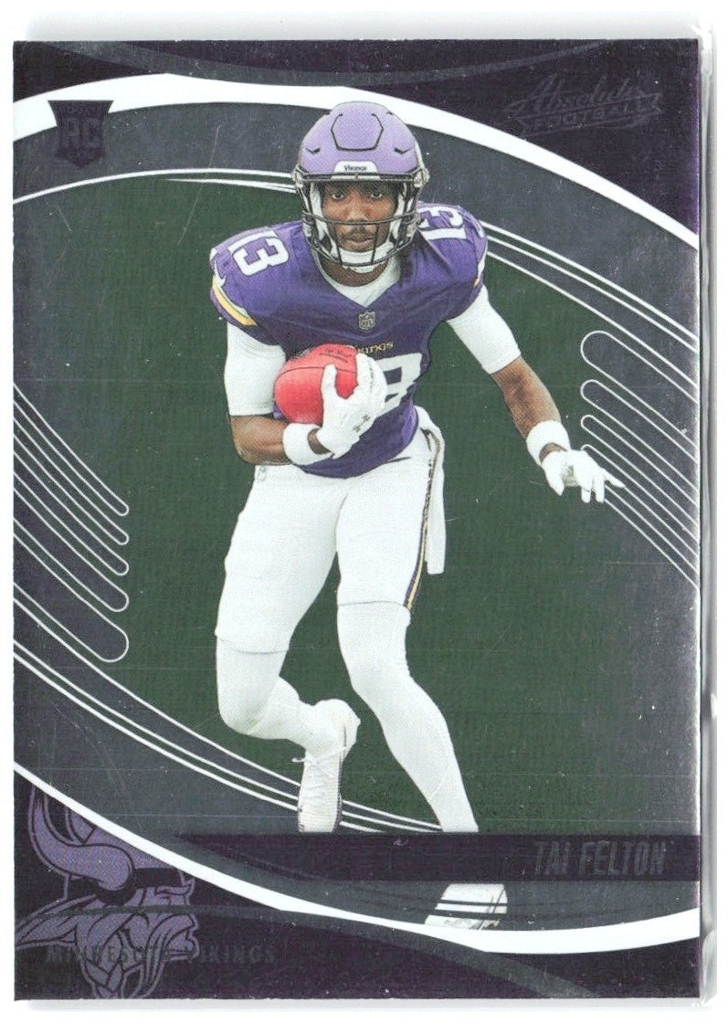 Tai Felton Panini Absolute - Retail 181 2025 Minnesota Vikings RC