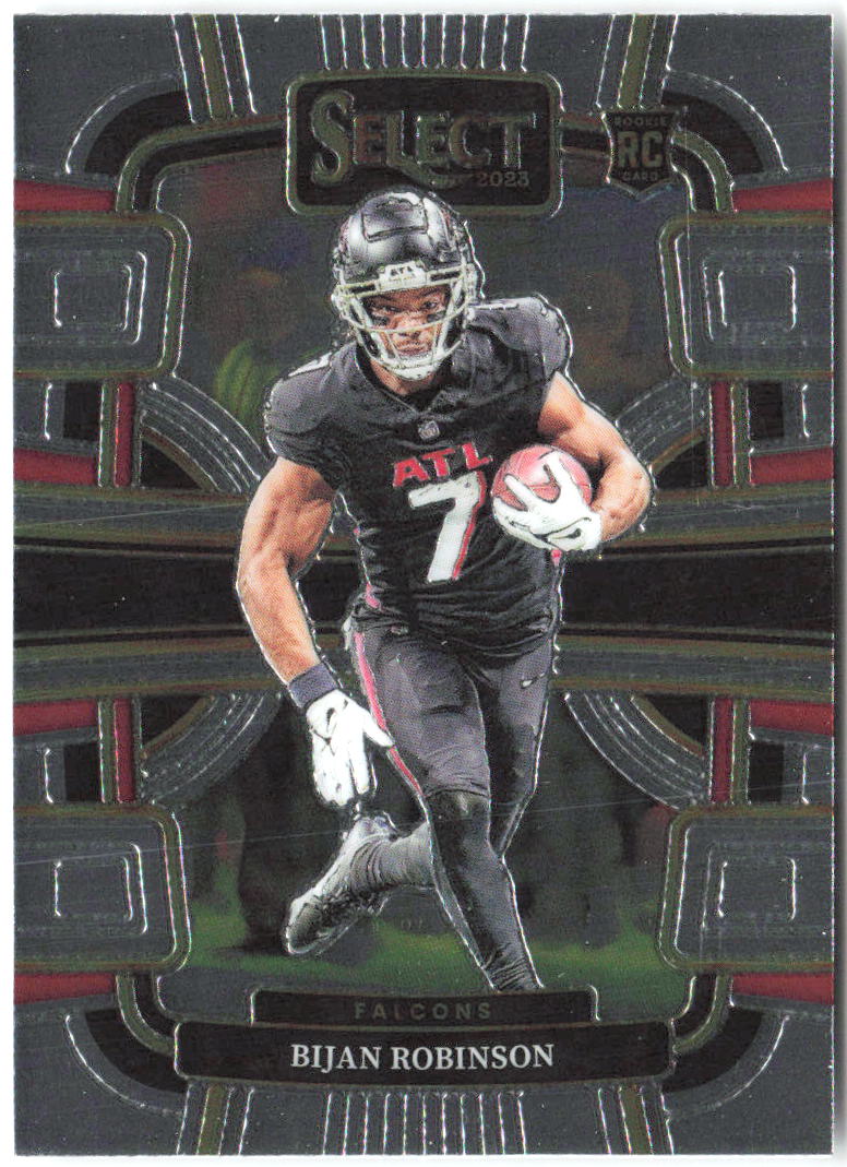 Bijan Robinson Panini Select 4 2023 Atlanta Falcons RC