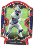 Jordan Fuller Panini Select - Maroon Prizm Die Cut 75 2020 Los Angeles Rams