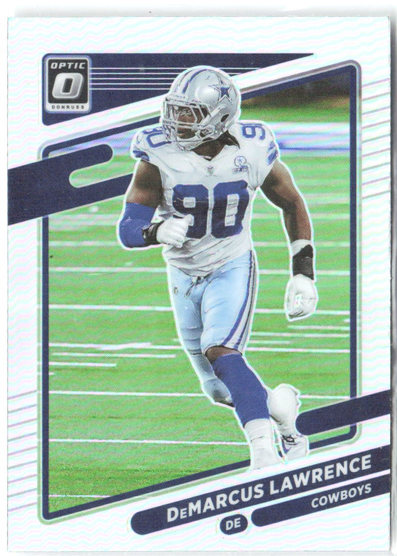 DeMarcus Lawrence Donruss Optic - Holo 24 2021 Dallas Cowboys