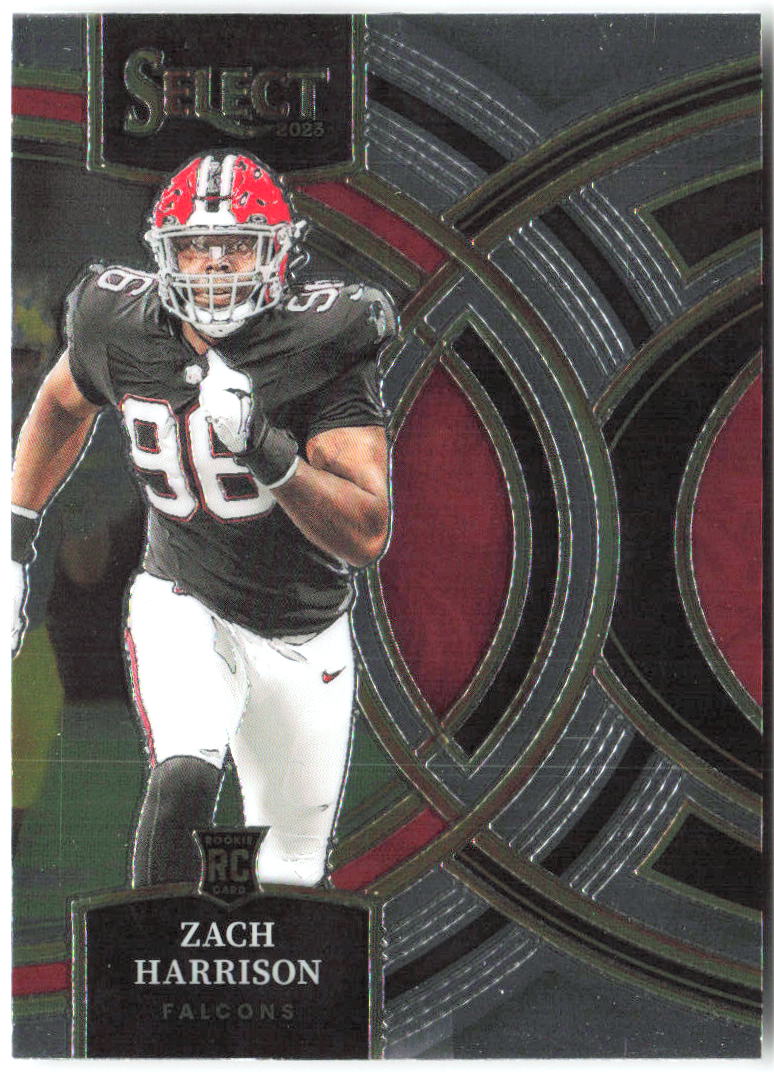 Zach Harrison Panini Select 120 2023 Atlanta Falcons