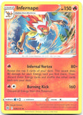 Infernape Holo Rare SWSH09: Brilliant Stars 026/172 NM Naoki Saito