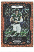 Zach Wilson Panini Prizm - Lazer 235 2023 New York Jets