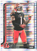 Ja'Marr Chase Topps Chrome - Pulsar Refractor 58 2025 Cincinnati Bengals