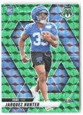 Jarquez Hunter Panini Mosaic - Mosaic Green 380 2025 Los Angeles Rams