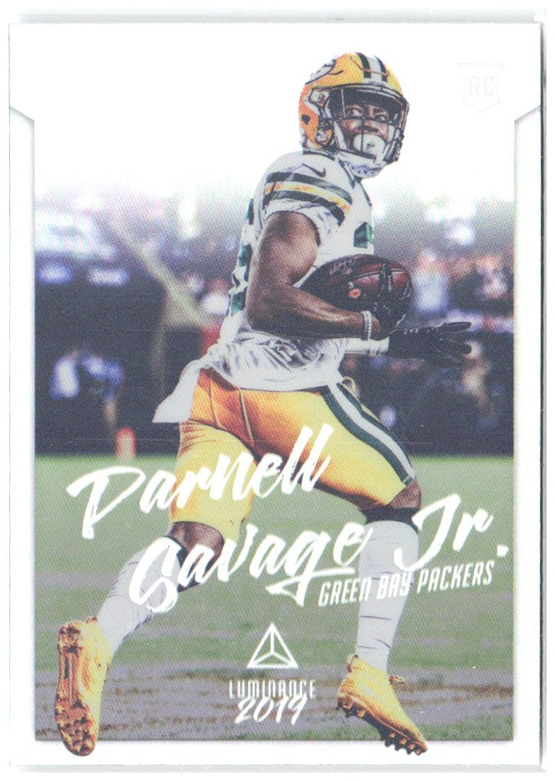 Darnell Savage Jr. Panini Chronicles - Luminance Update Rookies 215 2019 Packers
