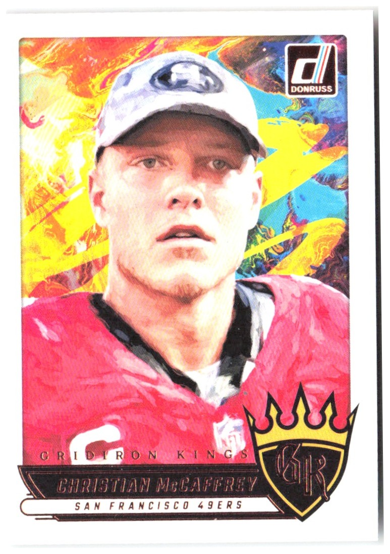Christian McCaffrey Donruss - Gridiron Kings GK-CMY 2025 San Francisco 49ers