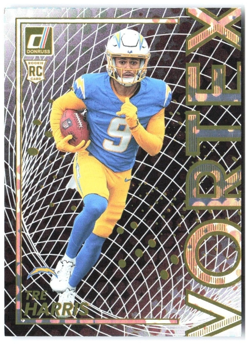 Tre Harris Donruss - Vortex 21 2025 Los Angeles Chargers