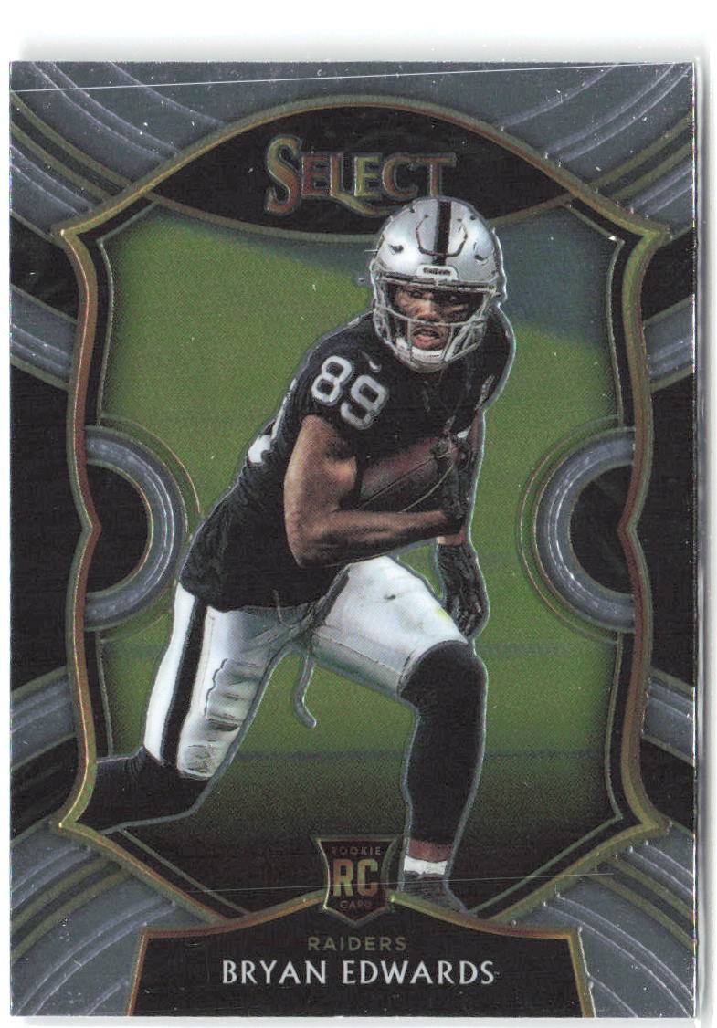 Bryan Edwards Panini Select 76 2020 Las Vegas Raiders RC