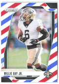 Willie Gay Jr. Panini Prizm - Red White and Blue 208 2024 New Orleans Saints
