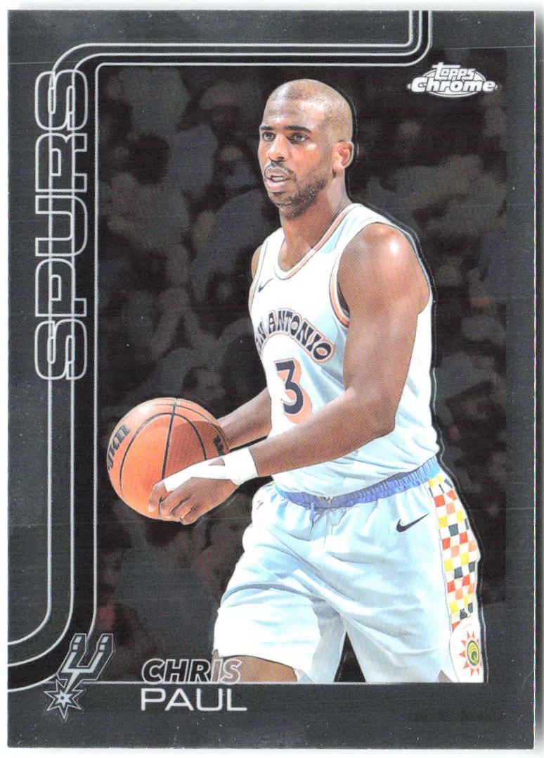 Chris Paul Topps Chrome 219 2025-26 San Antonio Spurs