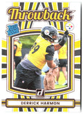 Derrick Harmon Donruss - Rated Rookies Throwback 17 2025 Pittsburgh Steelers
