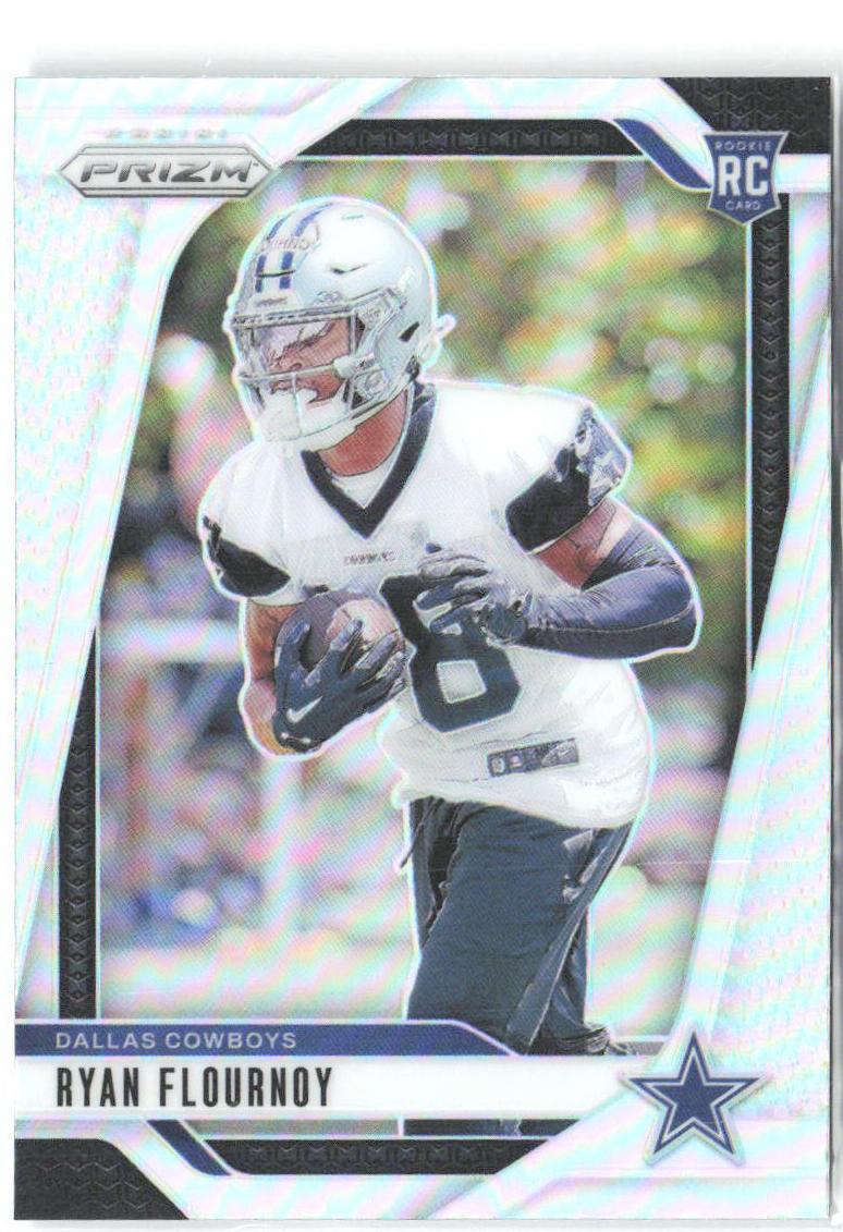 Ryan Flournoy Panini Prizm - Silver 387 2024 Dallas Cowboys